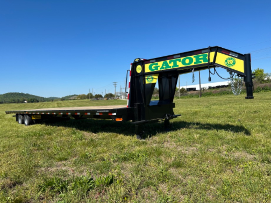 40ft Flat Elite Gooseneck Dual Tandem 24.9k  Gooseneck Trailers 