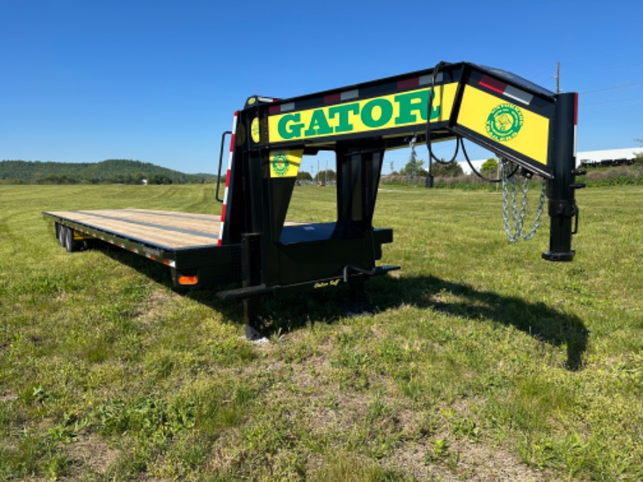 40ft Flat Elite Gooseneck Dual Tandem 24.9k  Gooseneck Trailers 