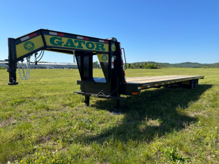 40ft Flat Elite Gooseneck Dual Tandem 24.9k  Gooseneck Trailers 