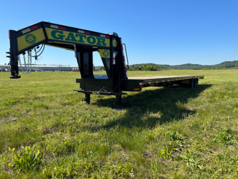 40ft Flat Elite Gooseneck Dual Tandem 24.9k  Gooseneck Trailers 