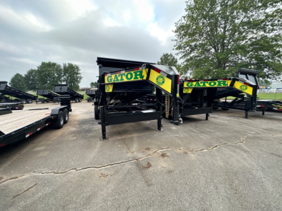 16ft 16k Gooseneck Dump Trailer For Sale Gooseneck Trailers 