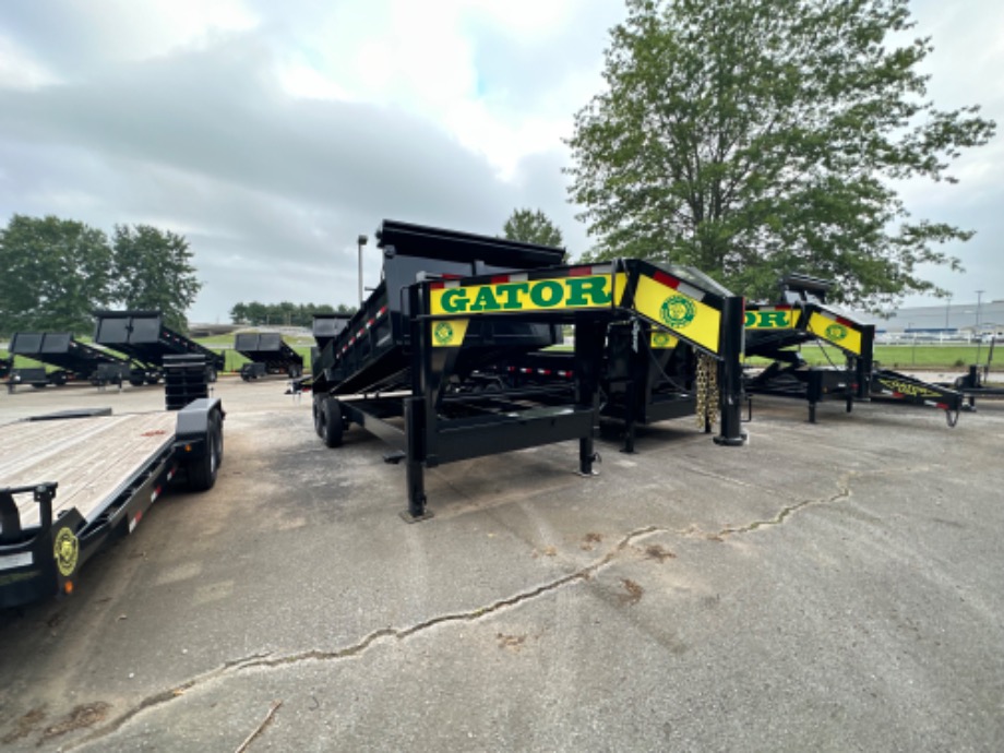 16ft 16k Gooseneck Dump Trailer For Sale Gooseneck Trailers 