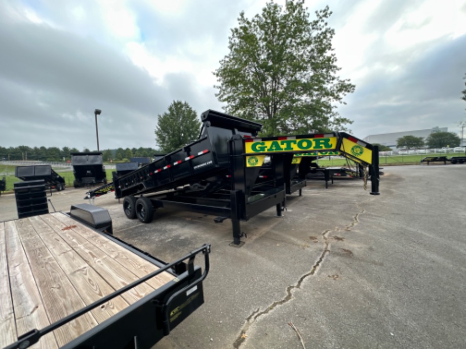 16ft 16k Gooseneck Dump Trailer For Sale Gooseneck Trailers 