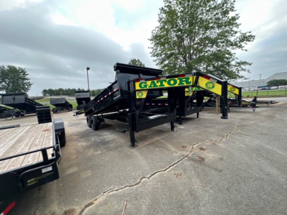 16ft 16k Gooseneck Dump Trailer For Sale Gooseneck Trailers 