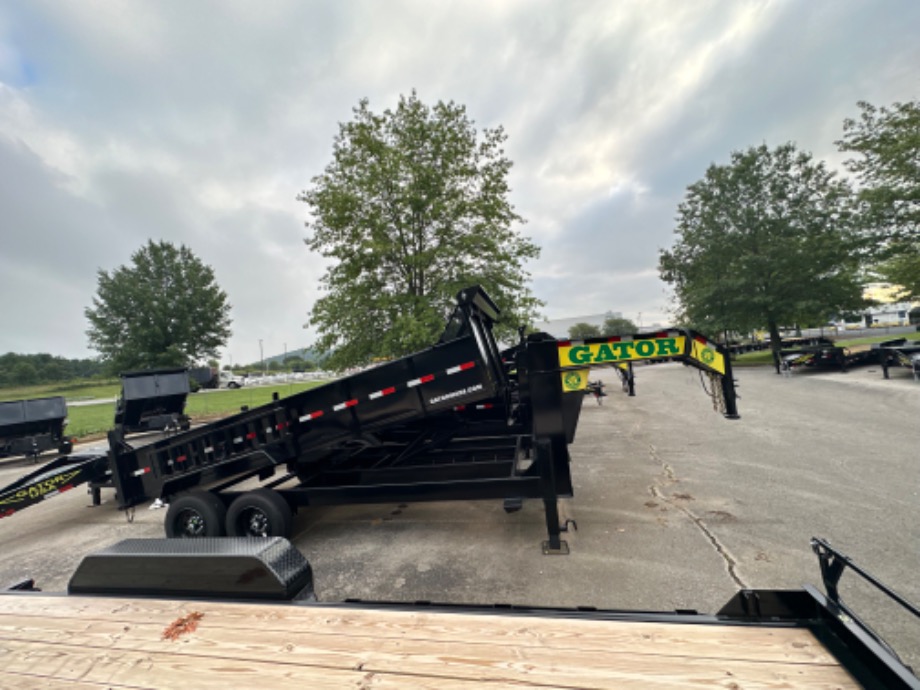 16ft 16k Gooseneck Dump Trailer For Sale Gooseneck Trailers 