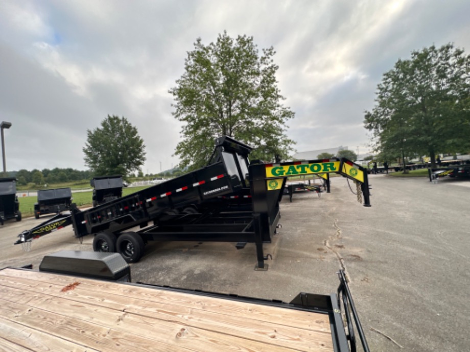 16ft 16k Gooseneck Dump Trailer For Sale Gooseneck Trailers 