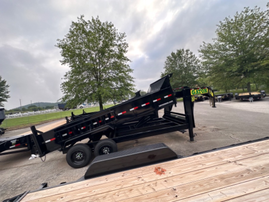 16ft 16k Gooseneck Dump Trailer For Sale Gooseneck Trailers 