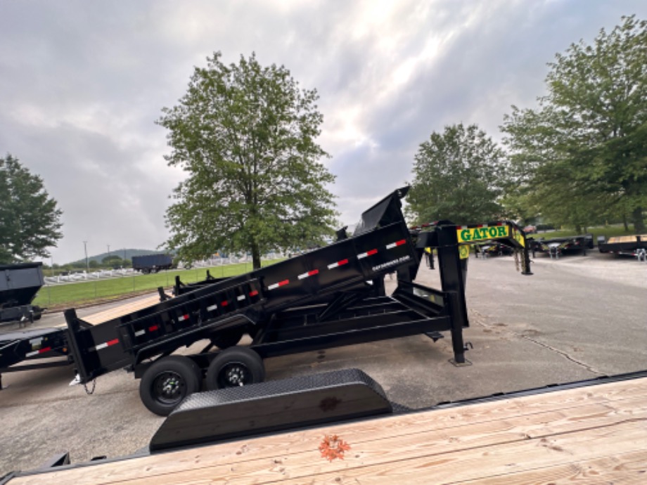 16ft 16k Gooseneck Dump Trailer For Sale Gooseneck Trailers 