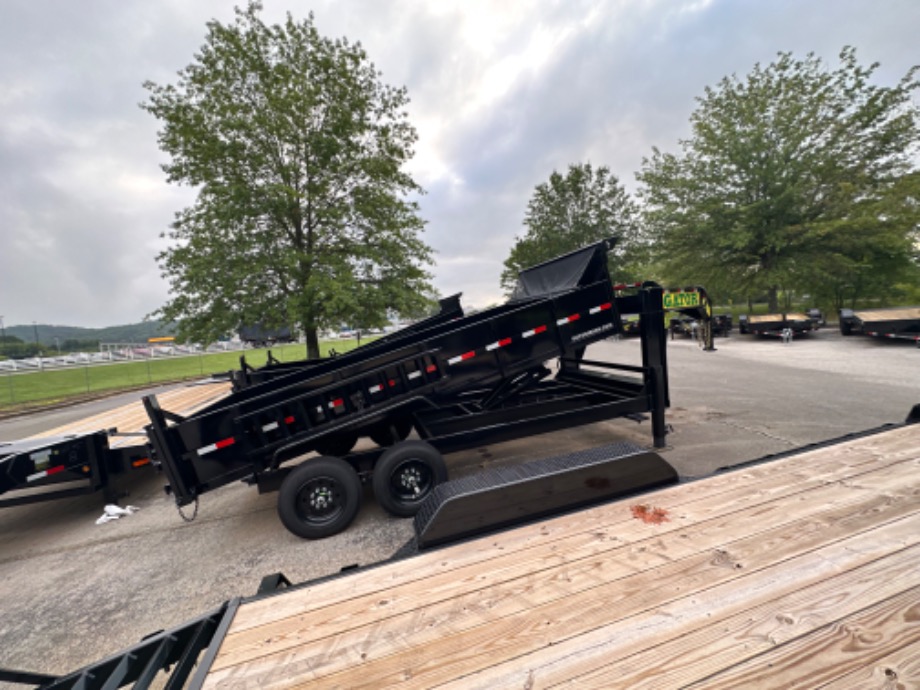 16ft 16k Gooseneck Dump Trailer For Sale Gooseneck Trailers 