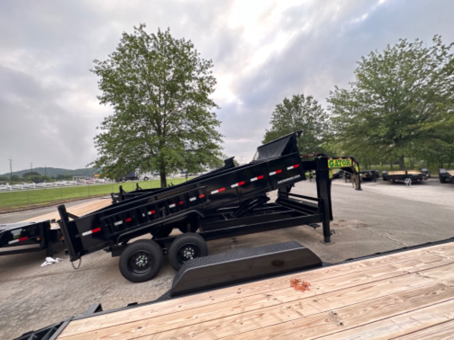 16ft 16k Gooseneck Dump Trailer For Sale Gooseneck Trailers 