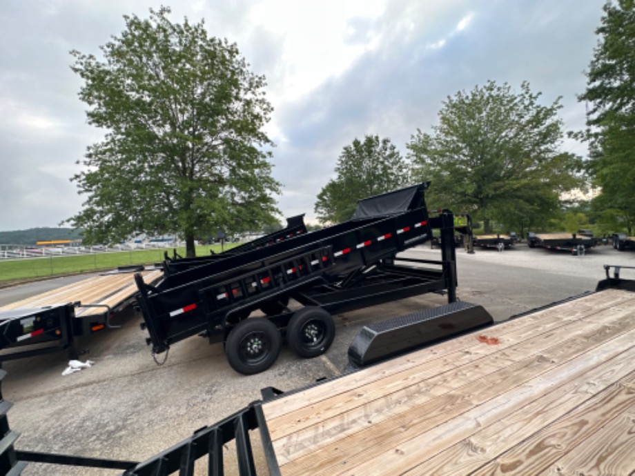 16ft 16k Gooseneck Dump Trailer For Sale Gooseneck Trailers 