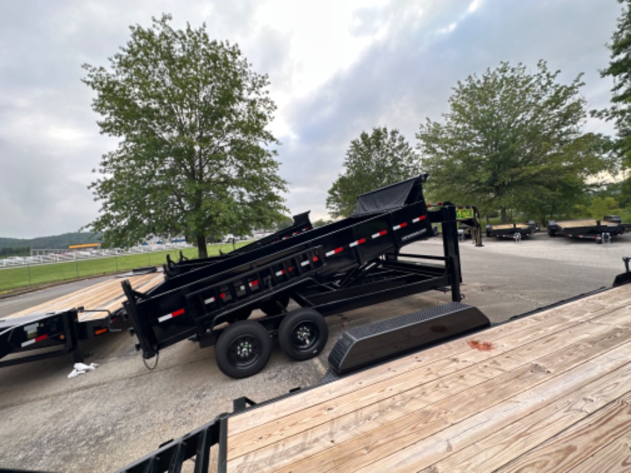 16ft 16k Gooseneck Dump Trailer For Sale Gooseneck Trailers 