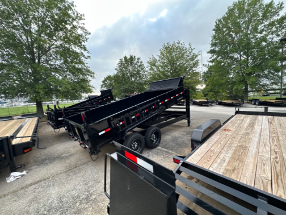 16ft 16k Gooseneck Dump Trailer For Sale Gooseneck Trailers 