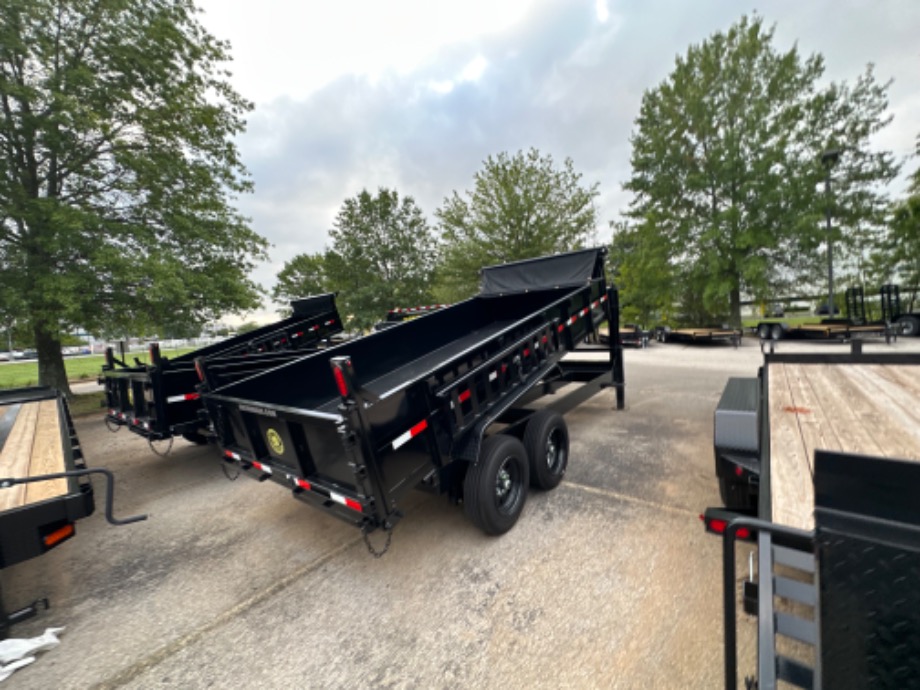 16ft 16k Gooseneck Dump Trailer For Sale Gooseneck Trailers 