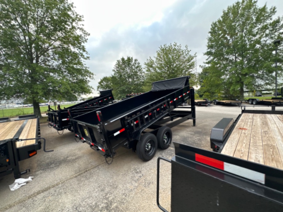 16ft 16k Gooseneck Dump Trailer For Sale Gooseneck Trailers 