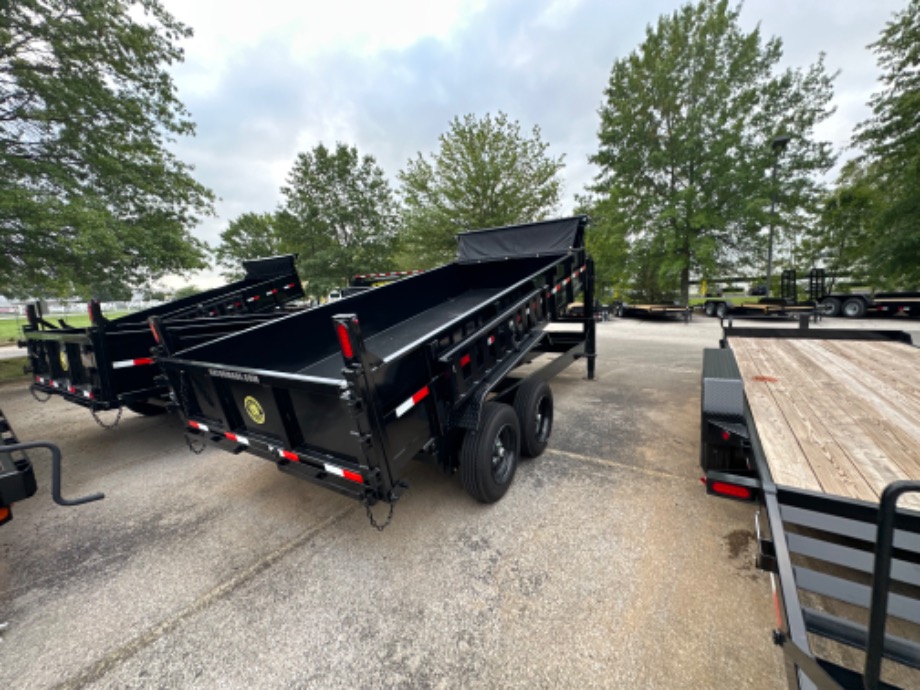 16ft 16k Gooseneck Dump Trailer For Sale Gooseneck Trailers 