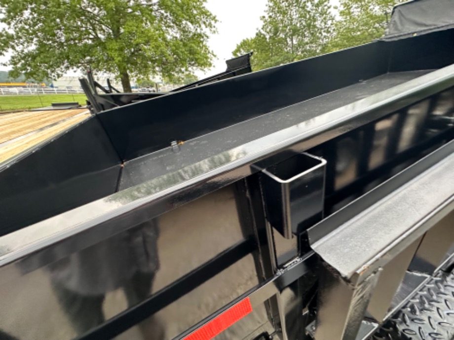 16ft 16k Gooseneck Dump Trailer For Sale Gooseneck Trailers 