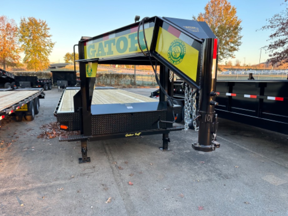 Gooseneck trailer 20+5  16K Wide Ramps Gooseneck Trailers 