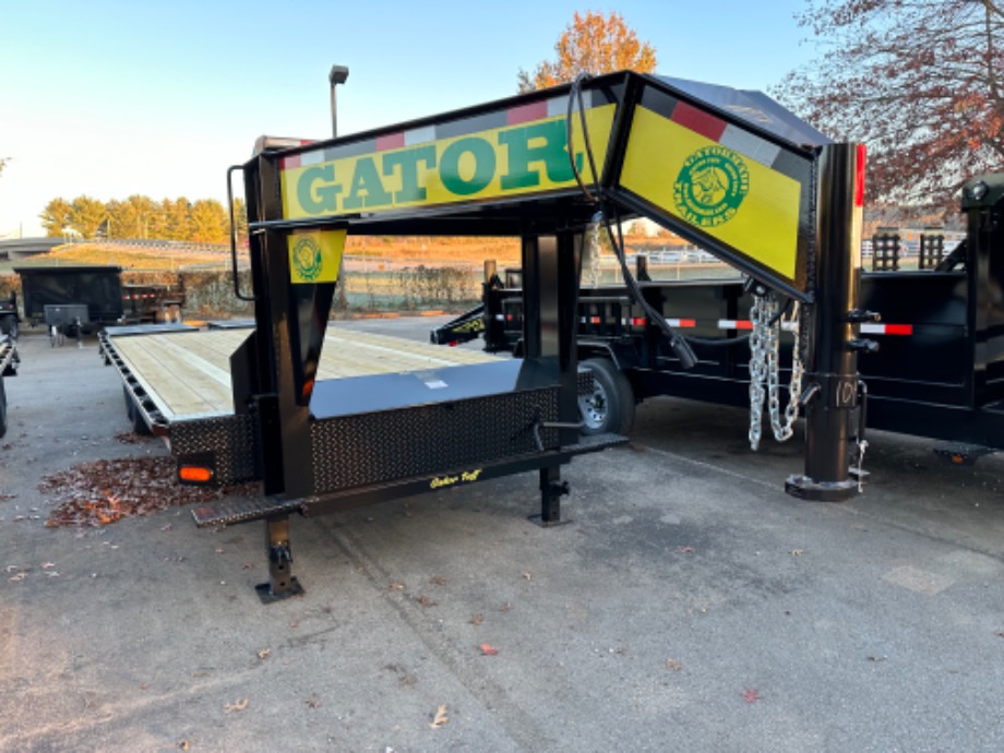 Gooseneck trailer 20+5  16K Wide Ramps Gooseneck Trailers 