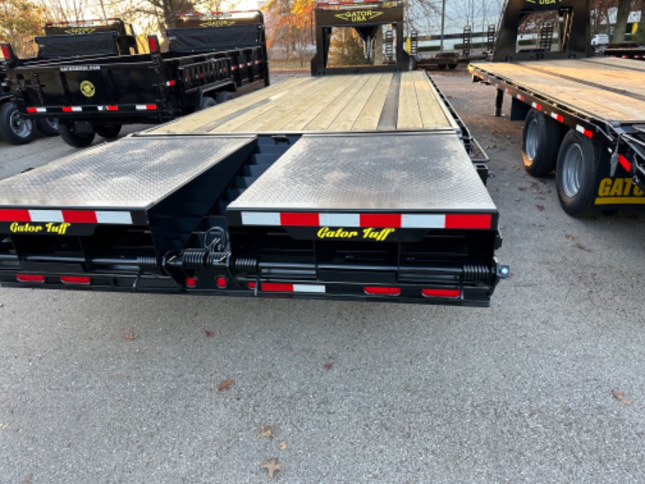 Gooseneck trailer 20+5  16K Wide Ramps Gooseneck Trailers 