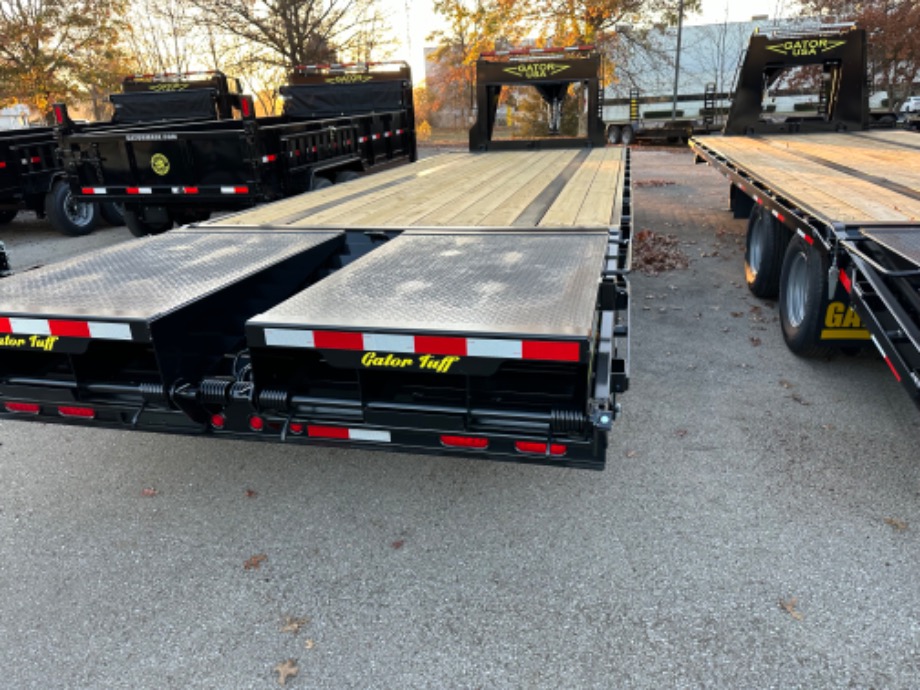 Gooseneck trailer 20+5  16K Wide Ramps Gooseneck Trailers 