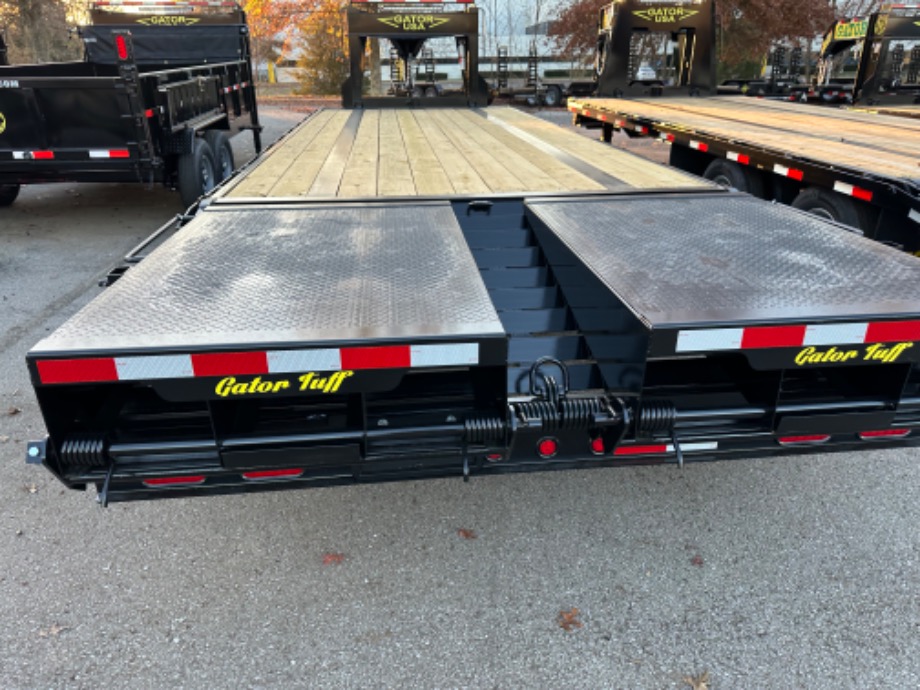 Gooseneck trailer 20+5  16K Wide Ramps Gooseneck Trailers 