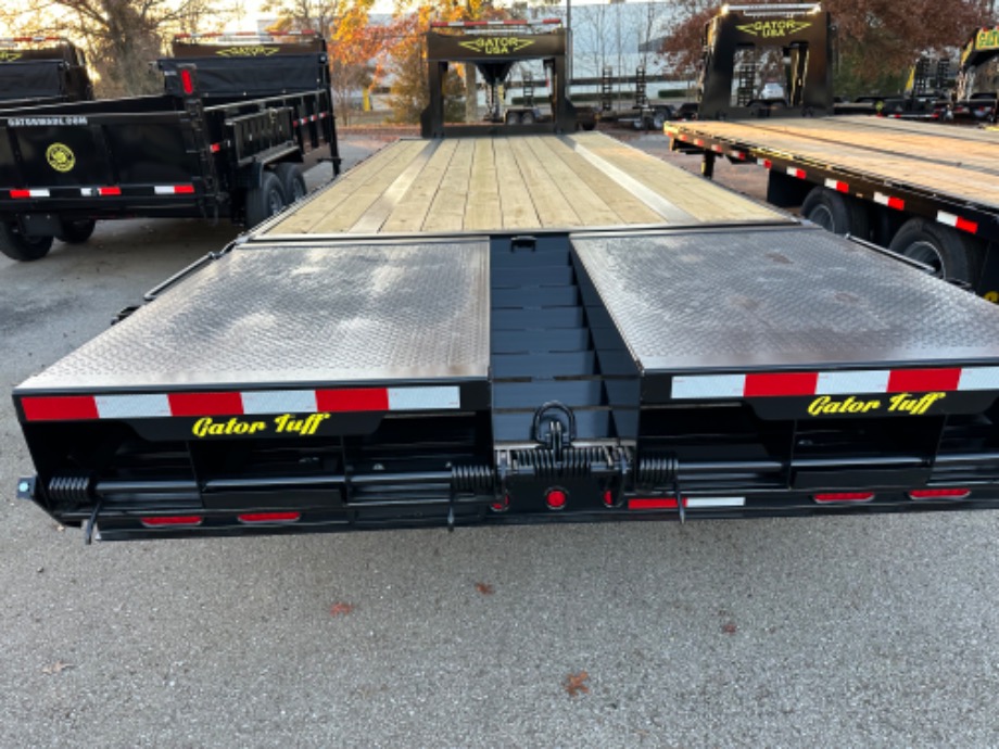 Gooseneck trailer 20+5  16K Wide Ramps Gooseneck Trailers 